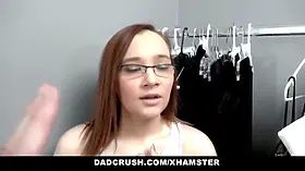 Dadcrush - abnormal stepparent screws daughter wearing mini dre