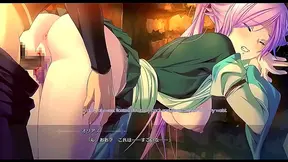 Hentai Anime Eroge – Dungeon of Regalias character Engages in Intense Subtitled Action