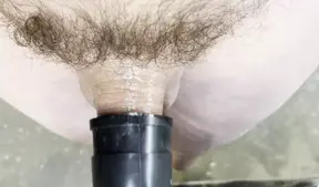 Micro cock fucking 1 inch pipe