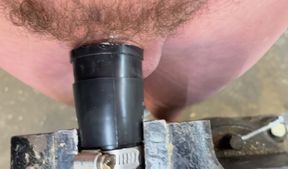 Micro cock fucking 1 inch pipe