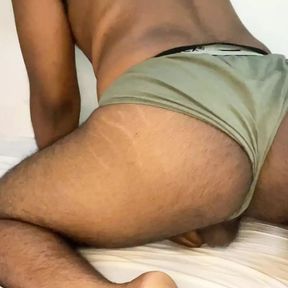 Kerala Bank Manager Daddy White Sarong and Hairy Body