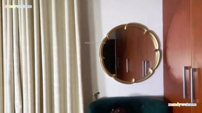 Unexpected hotel room shock: Big ass babe gets blacked in rear entry