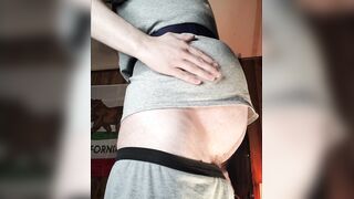 Perceived Explosive - Abdomen Inflation with Air