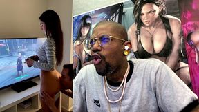 obedient gooner eating a tight teen ass, ai generated