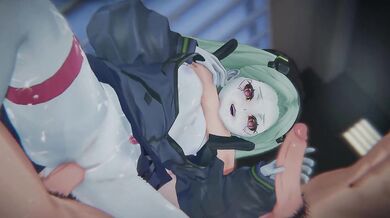 Cyborg MILF Stuffed PoV Sandwich Creampie In Cyberpunk Hell