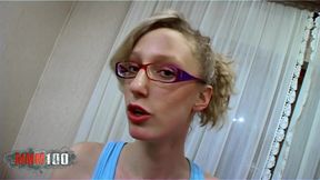 first video of the beautiful french starla candy fucked on the sofa