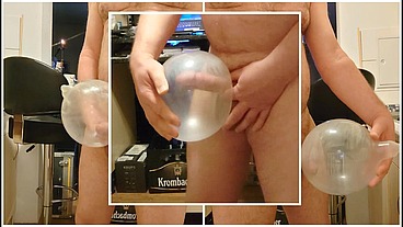Ich Ficke das Kondom ** Ballon **