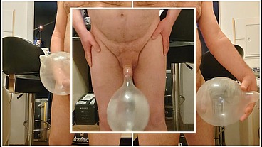 Ich Ficke das Kondom ** Ballon **