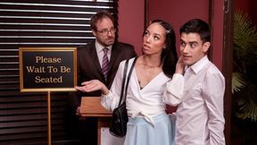 Alexis, Jordi & Mystique's Restaurant Threesome – XXX for All Tastes!