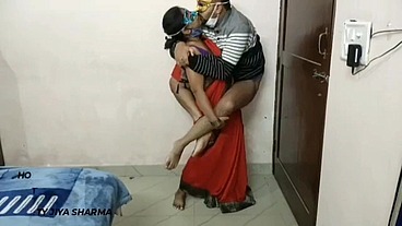 Hot XXX Standing Fuck jn the Kitchen with breast feeding
