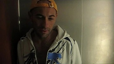 suck straigth big dick in elevator public