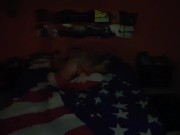 He fucks her hard in the dark