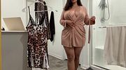TREASUREPASSION TRYING ON TIGHT LINGERIE FOR A GODDESS HAUL