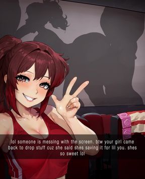 Saki & Maki - Your GF Cheats on You in the Theatre