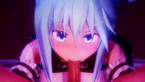 Konosuba - Aqua only thinks about fucking