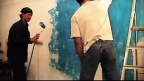 A DP with the Painters for This Horny Slut