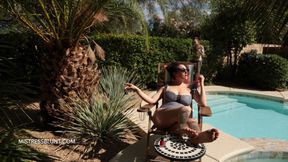 Pool Boy Seduction: Foot Worship