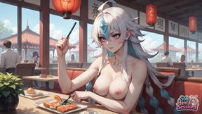 Sunlit Sip &amp; Secret Thoughts: Solo Elf's Caf Intimacy