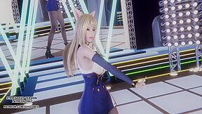 Mmd T-ara - So Crazy Ahri Hot Kpop Dance League Of Legends Uncensored Hentai