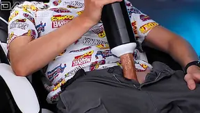 Sucking Hard Fast: This Twink Cant Get Enough of That Massive Load – 18+ Shemale Action