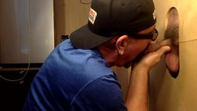 New Guy Sucked Off At The Gloryhole