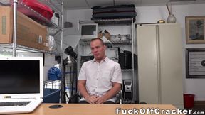 Straight dude blinded by cash ass fucked by giant black dick
