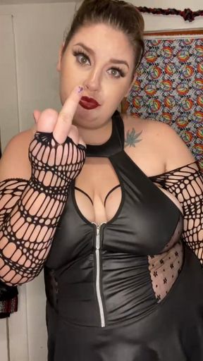 I swallow your chastity keys and tease you relentlessly