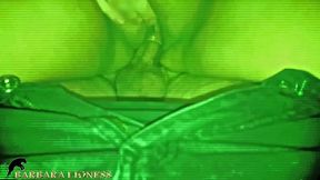 cuckold films me gang banging in the dark room with a night vision camera!