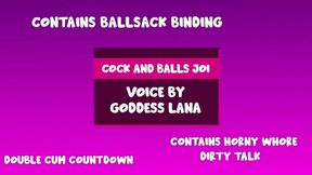 Cock and Ball JOI Includes Ballsack Binding