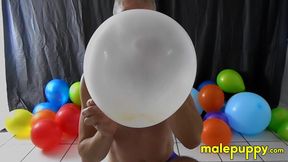 It's time for a special balloon party with horny and hung daddy Richard Lennox