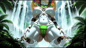 my floral girlfriend doing sexy pose (ai animation)