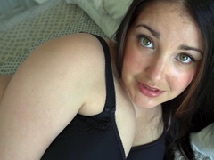 Close up pov view of a dude jerking it