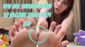 HD Ziva Fey You Are Shrunk Down To Lay In Ziva&#039;s Feet CUSTOM