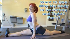 Want to See Why My Body is So Strong and Tight Part 1 - Domina Andrea Rosu Muscle Worship While Working Out