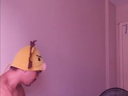 Helping to fuck. Nerd watching hentai and roleplay w the cene