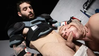 Tony D'Angelo fucks Aiden Jacobs after catching him sniffing his jockstrap