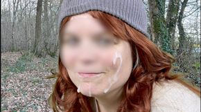 I suck a stranger in the woods (miss caress)