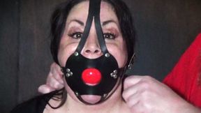 Gina Rae is the gag tester!