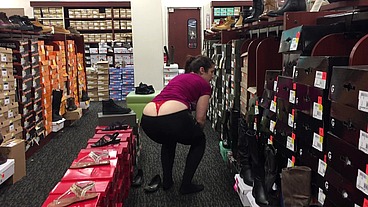 Shoe Shopping - Whaletail Exhibitionist