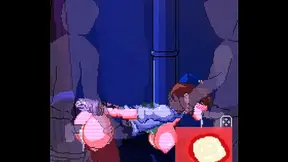 Chioris Steamy Shower Fantasy: Luscious Blowbang Thick 3D creampie Action