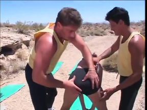 Marvelous asian chick gets anally slammed outdoors