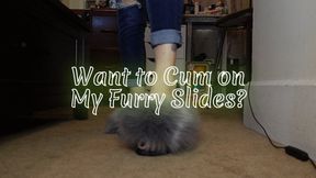 Get lost in the fantasy of cumming on My furry slides