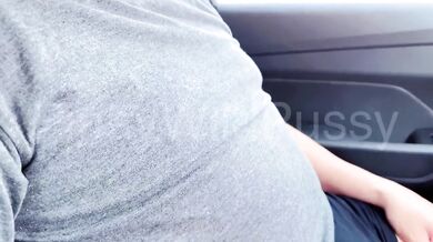 My Ex Lover Fuck Me Inside Her Car and Crempied on My Pussy After Class