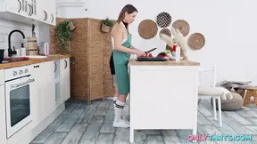 Busty girlfriend Breaks  Rules