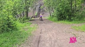 Unexpected Adventure: Polish Beauty's Thrilling Bicycle Journey