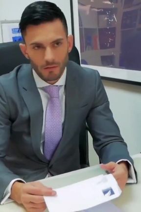 MENATPLAY - Andy Star anal fucked by suited boss Nick North