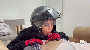 A delivery girl goes to the wrong address and ends up getting fucked by the wrong customer
