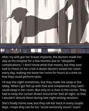 Hottie's husband gets a surprise captioned cuckoldry lesson