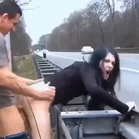 Fuck right on the highway