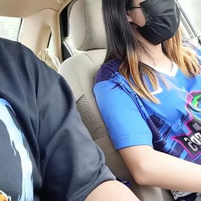 18 YEAR OLD ASIAN PETITE GIRL CAR PICK UP ON PUBLIC REALITY